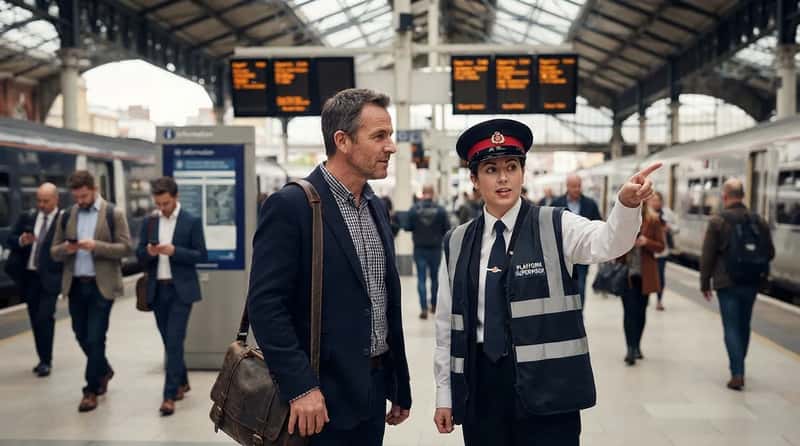 3. They Recognise Station Staff and Know Which Ones to Ask (Image Credits: Gemini)