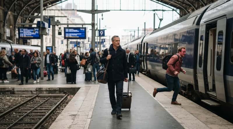 2. They Don't Run, Even When the Train Is at the Platform (Image Credits: Gemini)