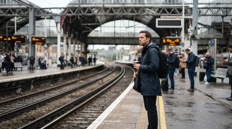 1. They Are Already Looking at the Right Point on the Platform Before the Train Appears (Image Credits: Gemini)