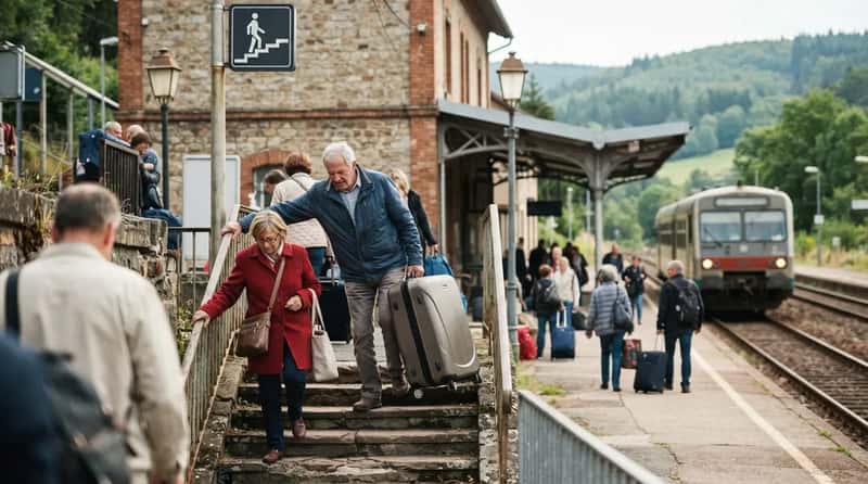 #4 - Ignoring Accessibility at the Station (Image Credits: Gemini)