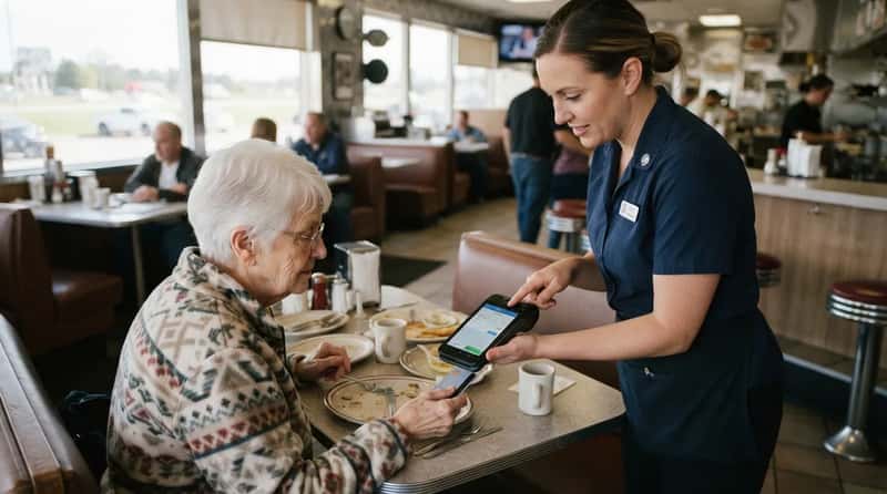 #6: They Handle the Card Machine with Extra Care (Image Credits: Gemini)