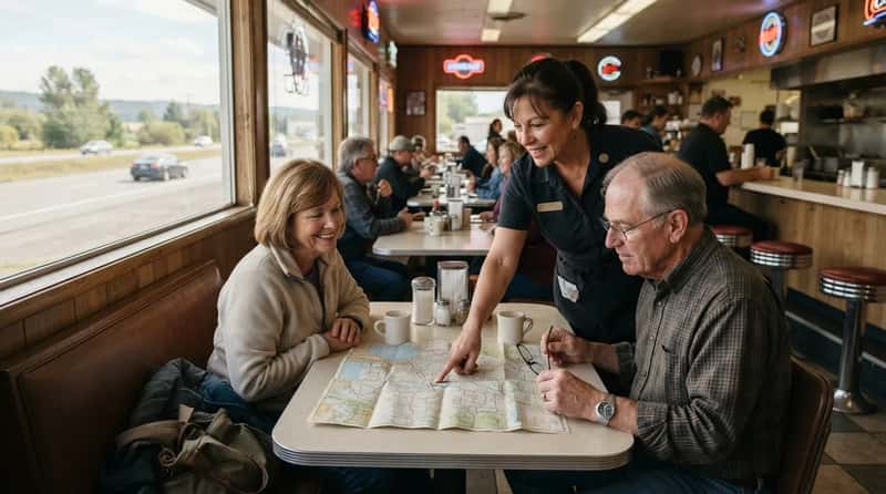 #3: They Become an Unofficial Local Guide for the Next Leg (Image Credits: Gemini)