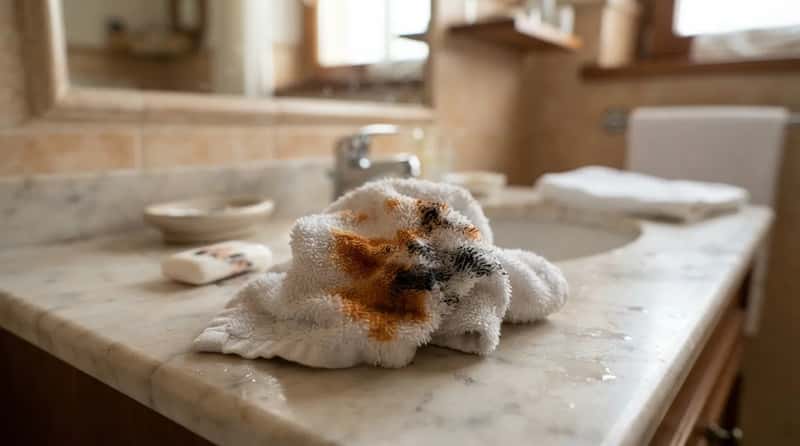 #22 - Using White Towels to Remove Makeup or Tan (Image Credits: Gemini)