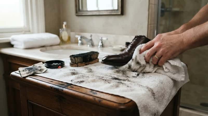 #21 - Shining Shoes on the Good Towels (Image Credits: Gemini)