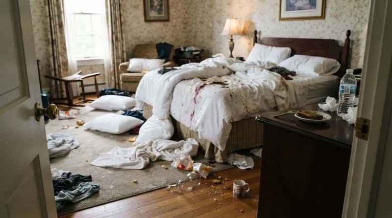 #1 - Checking Out Without a Word and Leaving the Room Devastated (Image Credits: Gemini)