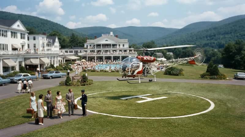 7. VIP Guests Could Land Directly on the Property by Helicopter (Image Credits: Gemini)
