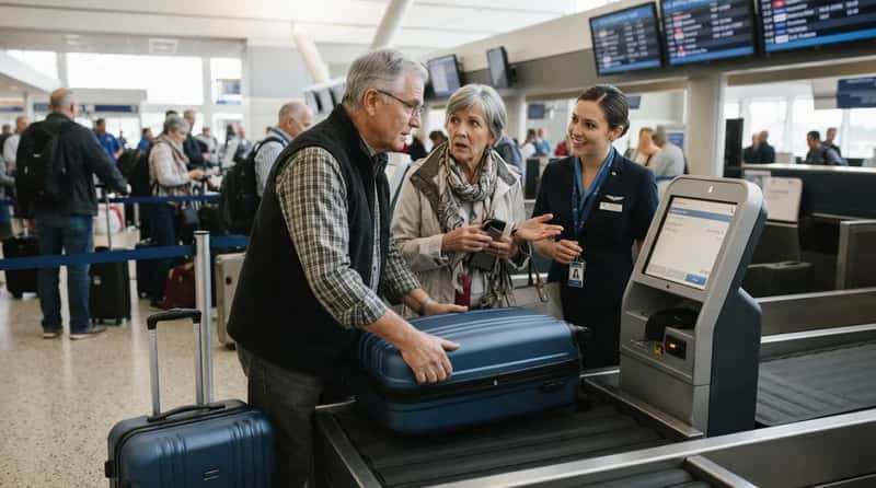 #12 - The Airline Checked Baggage Fee That Wasn't There Last Time You Flew (Image Credits: Gemini)