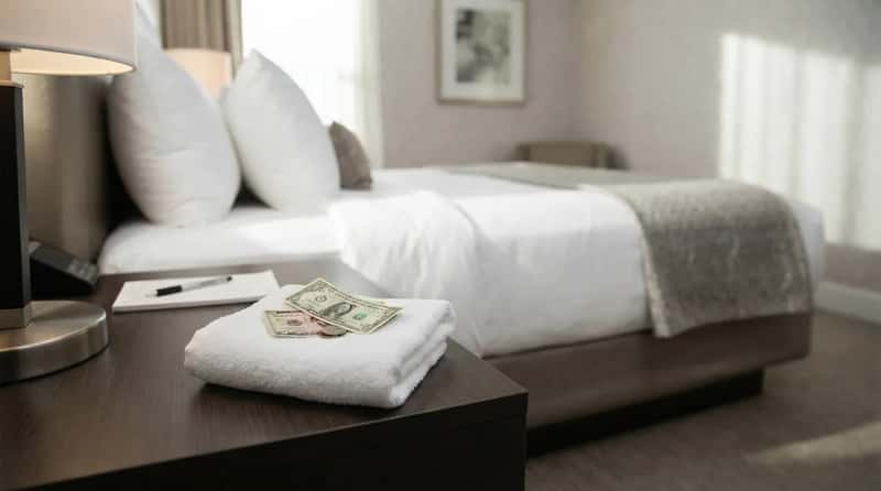 #5 - They Tip Housekeeping Daily, Not Just at Checkout (Image Credits: Gemini)