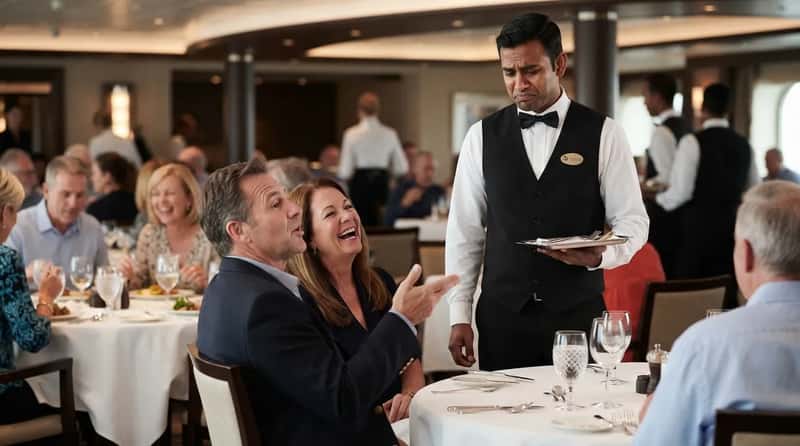 #14 - Mocking a Waiter's Accent (Image Credits: Gemini)