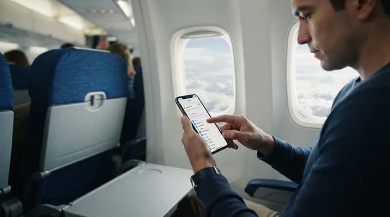 #9 - Electronics in "Airplane Mode" (Image Credits: Gemini)