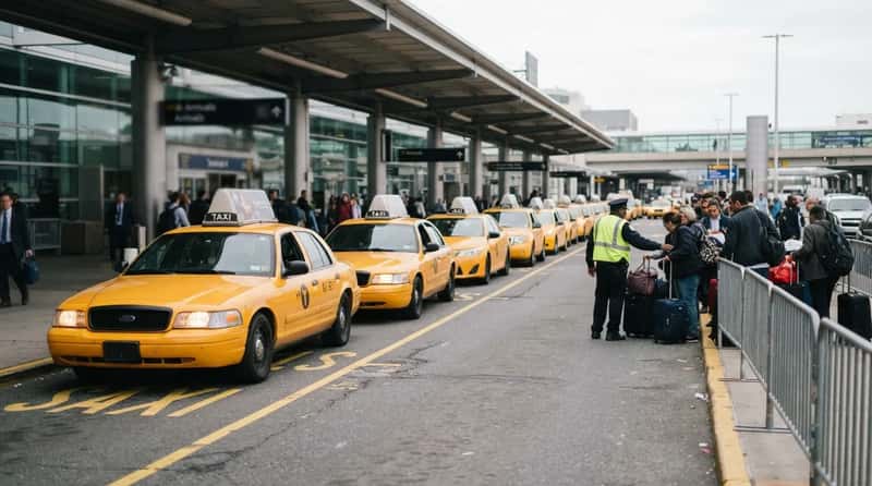 #13 - The Official Taxi Stand With a Posted Fare (Image Credits: Gemini)
