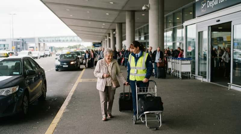#20 - Curbside Help From Car to Gate (Image Credits: Gemini)