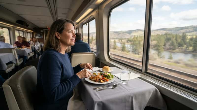 #9 - Amtrak Runs Two Completely Different Dining Systems (Image Credits: Gemini)