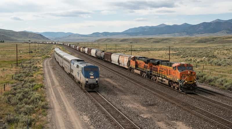 #1 - Amtrak Doesn't Own the Tracks It Runs On (Image Credits: Gemini)