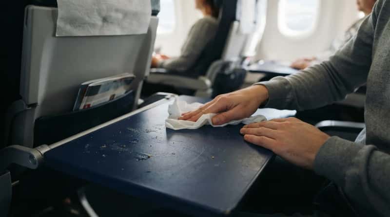 #3 - Treat the Tray Table Like a Dinner Plate (Image Credits: Gemini)