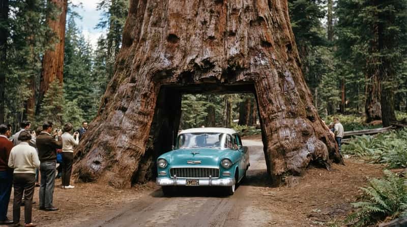 #20 - The Tree You Could Drive Through (Image Credits: Gemini)