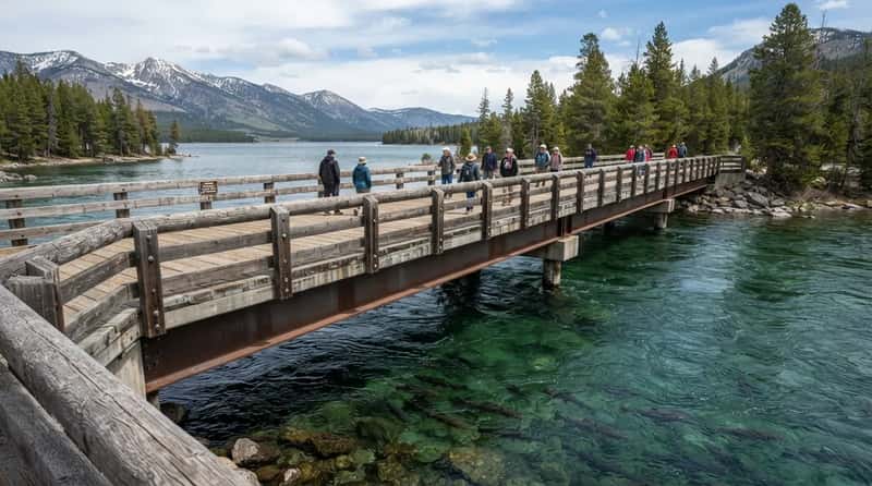 #19 - Fishing From Fishing Bridge (Image Credits: Gemini)