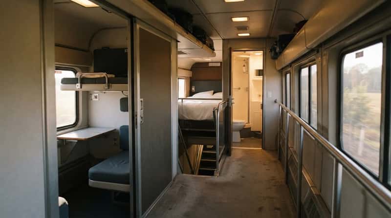 #11 - Amtrak Decides Which Sleeper Car You Get (Image Credits: Gemini)