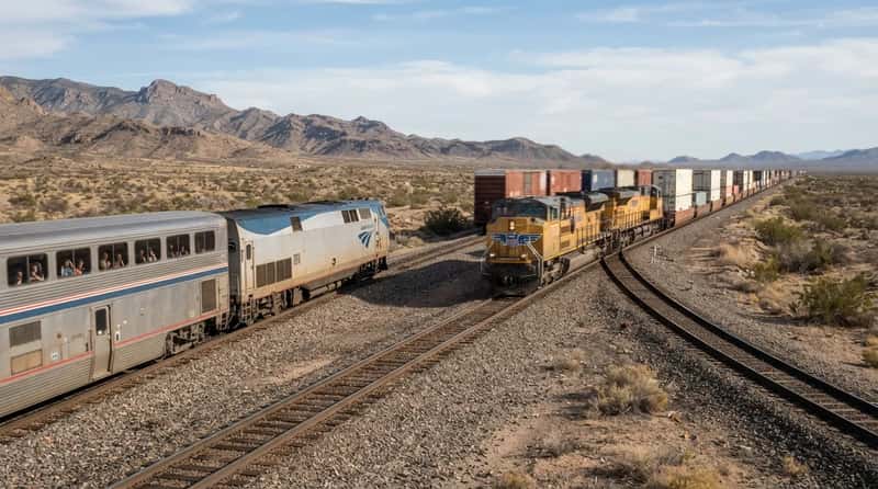 #2 - Freight Trains Often Go First (Image Credits: Gemini)