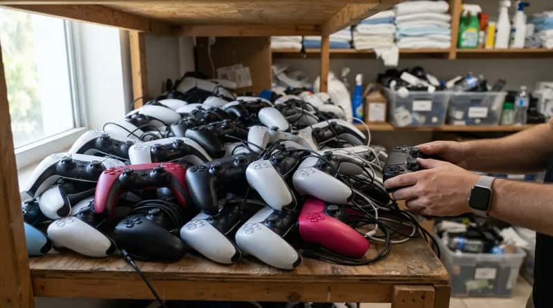 #12 - Enough Game Controllers to Open a Shop (Image Credits: Gemini)
