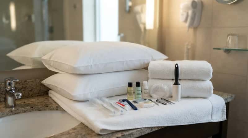 #14 - Extra Pillows, Towels and Toiletries (Image Credits: Gemini)
