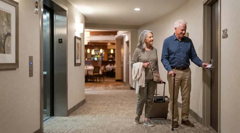 #9 - A Room Close to the Elevator and Dining Areas (Image Credits: Gemini)