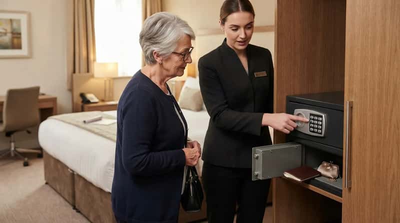 #4 - A Staff-Assisted Safe and Room Check (Image Credits: Gemini)