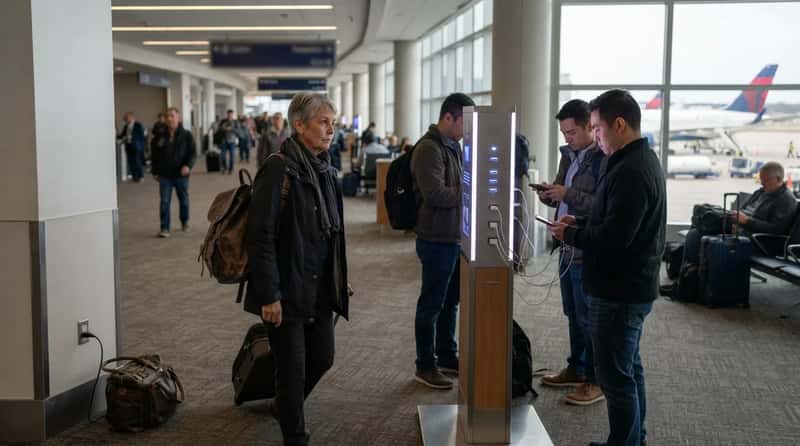 #8 - They Think Twice About the Free Charging Kiosk (Image Credits: Gemini)