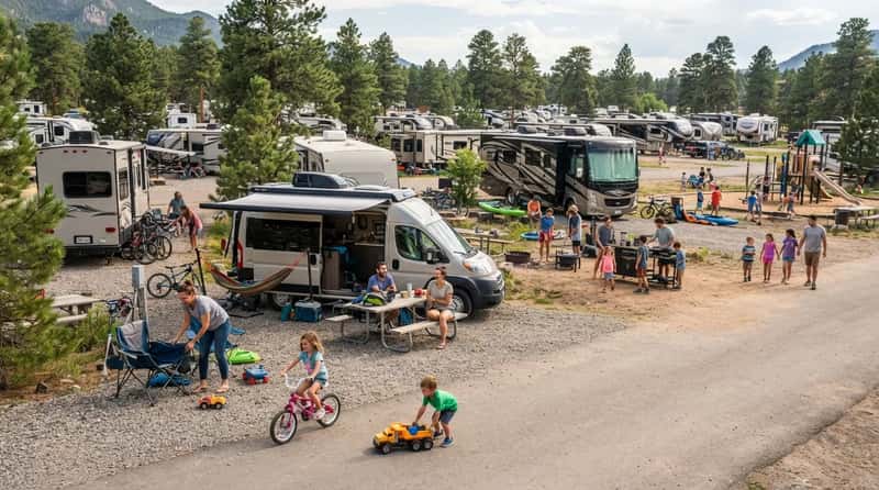 #12 - You're Not Camping Among Retirees (Image Credits: Gemini)