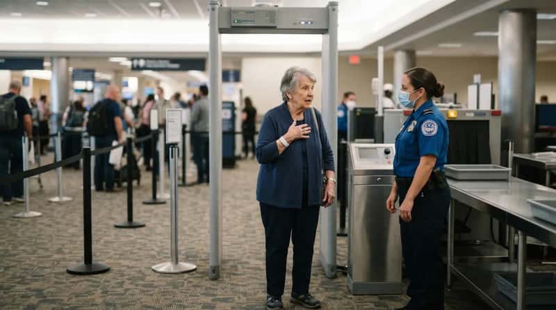 #9 - The Walk-Through Metal Detector (With Implants) (Image Credits: Gemini)