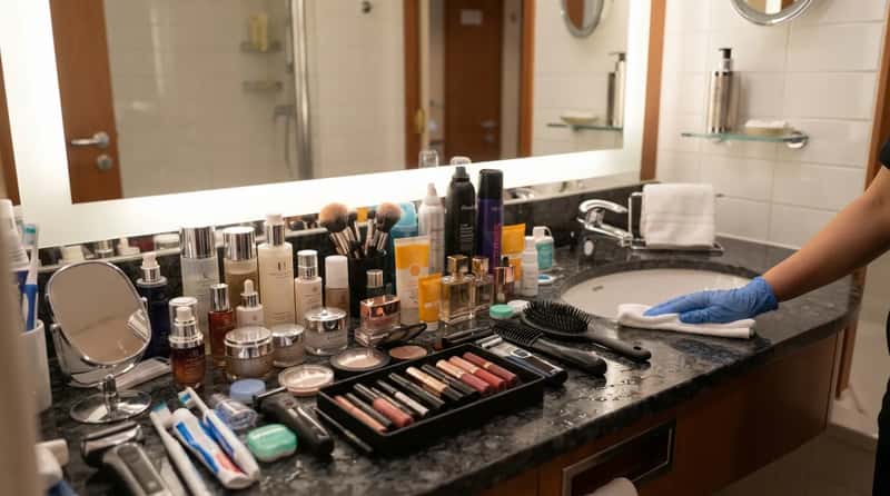 #17 - What's Laid Out on Your Bathroom Counter (Image Credits: Gemini)