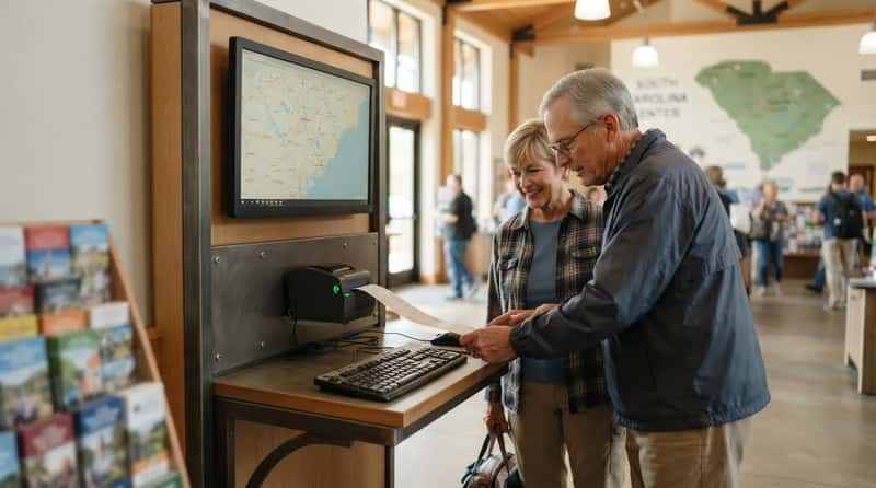 #7 - The Printed Directions Kiosk (Image Credits: Gemini)