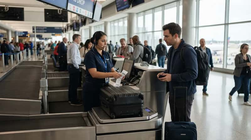 #4 - Checked Bag Fees (Image Credits: Gemini)