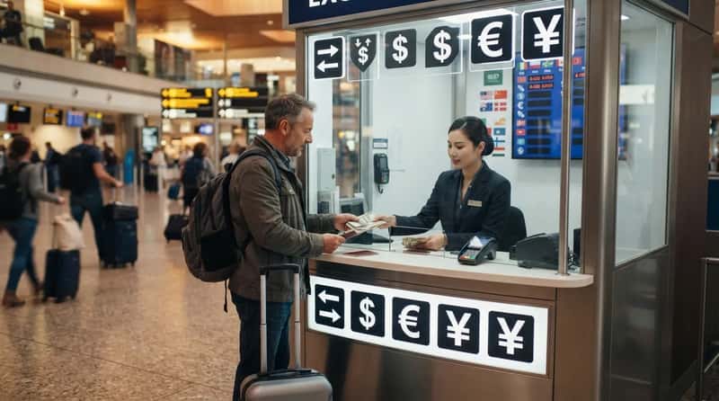 #2 - Airport Currency Exchange (Image Credits: Gemini)