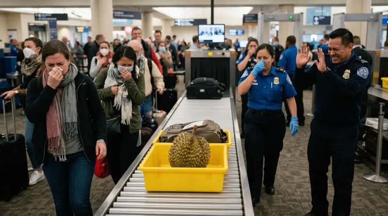 #10 - The Durian That Cleared the Room (Image Credits: Gemini)