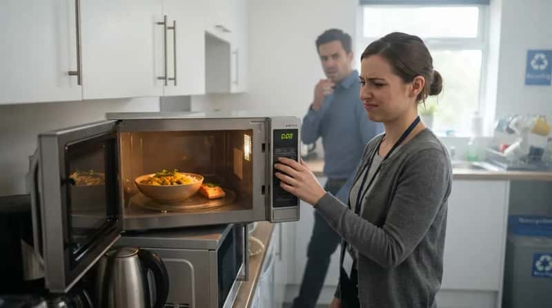 #14 - The Strong-Smelling Office Microwave Meal (Image Credits: Gemini)