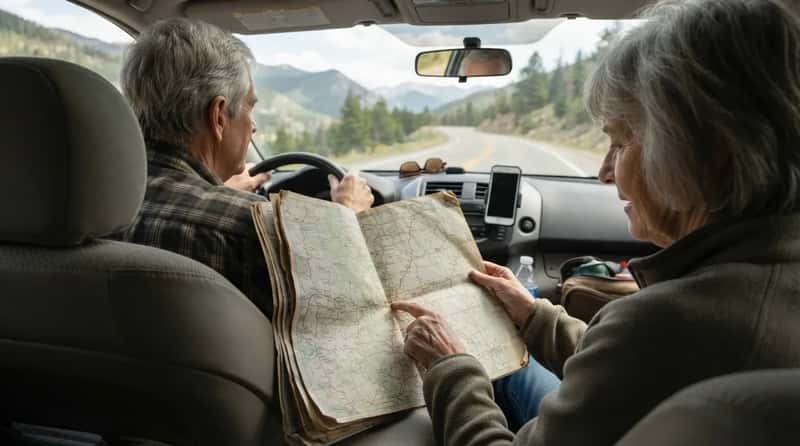 #13 - Trusting the Glovebox Atlas Over Any GPS (Image Credits: Gemini)