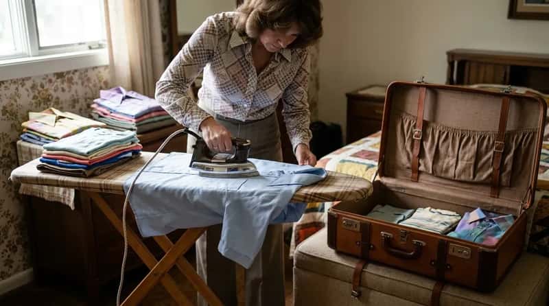 #22 - Ironing Clothes Before Packing Them (Image Credits: Gemini)