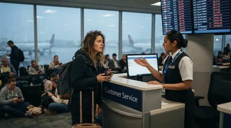 #13 - Storm Delays Get You a New Flight, Not a Free Hotel (Image Credits: Gemini)