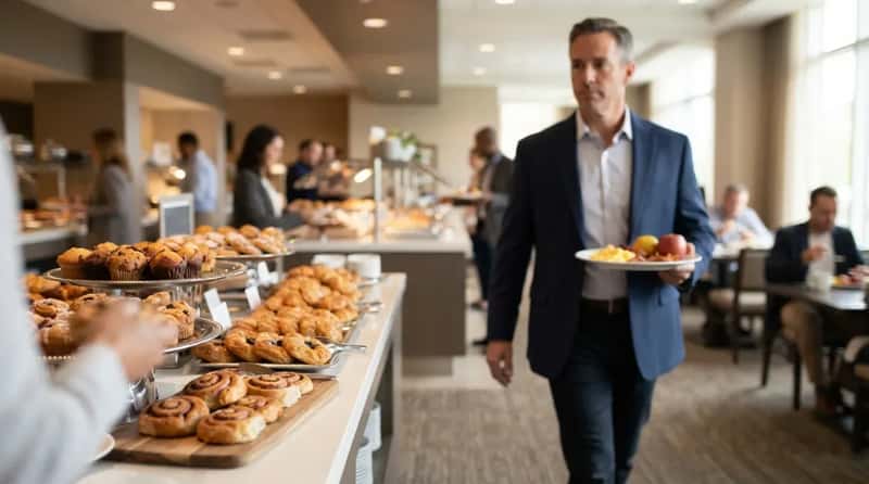 #3 - They Skip The Pastry Table Entirely (Image Credits: Gemini)