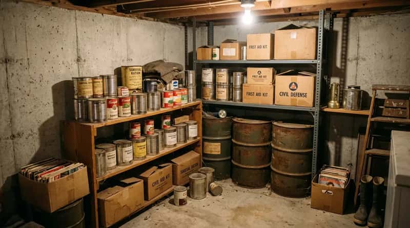 #3 - Fallout Shelters Still Stocked in the Basement (Image Credits: Gemini)