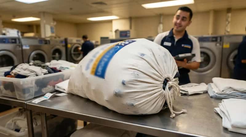 8. The Wash-And-Fold Bag Turns Into A Packing Contest (Image Credits: Gemini)