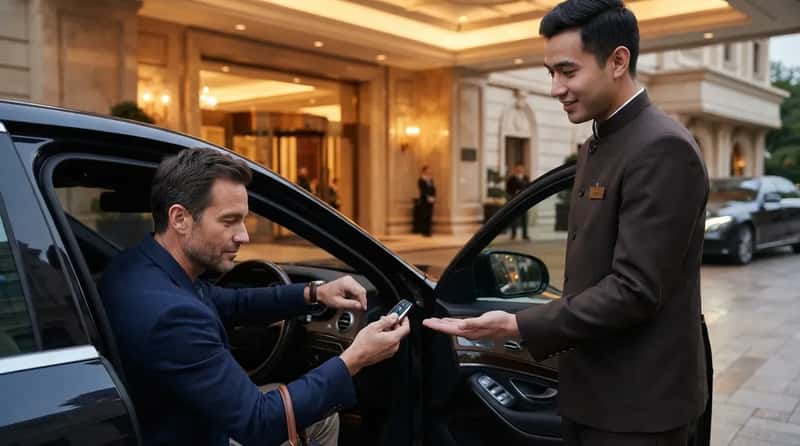 21. First-Time Luxury Guests Have A Recognizable Pause (Image Credits: Gemini)