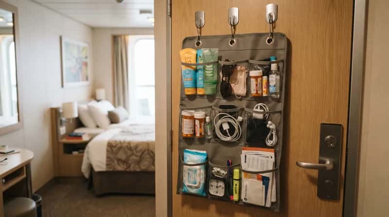 #2 - An Over-the-Door Organizer That Isn't Just for Shoes (Image Credits: Gemini)