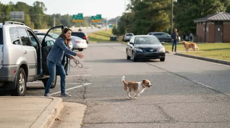 14. Skip Letting Pets Off-Leash, Even "Just for a Second" (Image Credits: Gemini)