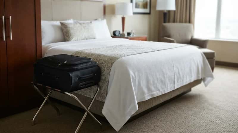 #25 - They Never Set Luggage Directly On The Bedspread (Image Credits: Gemini)