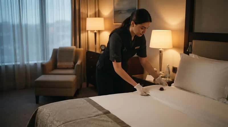 #11 - Turndown staff train separately from daytime housekeepers (Image Credits: Gemini)