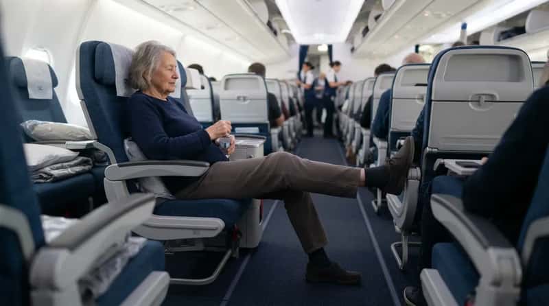 #4 - The Aisle Seat That Fights Stiff, Swollen Legs (Image Credits: Gemini)