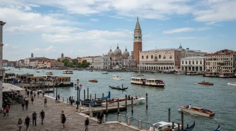 #5 - Venice by Ship, Where the Big Ships Were Pushed Out of the Lagoon (Image Credits: Gemini)