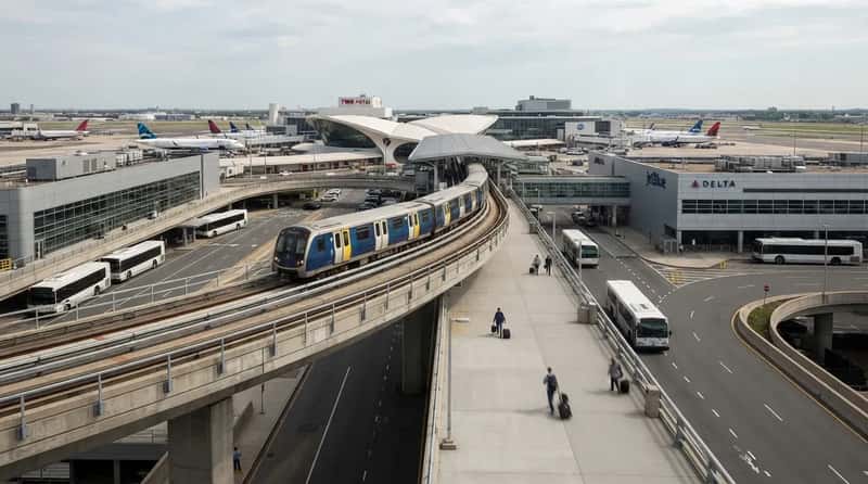 #5 - New York JFK: 1.38 Miles and a Choice of Three Ways Out (Image Credits: Gemini)